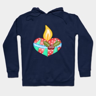 Cute christmas Candle Hoodie